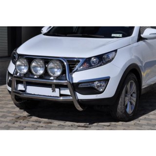 Frontbåge WT018 (rostfritt stål) Kia Sportage 2010–2015 foto 1