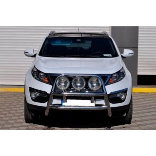 Frontbåge WT018 (rostfritt stål) Kia Sportage 2010–2015 foto 2