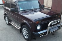 Lada Niva och Urban 1977– Frontbåge QT006 (rostfri) foto 2