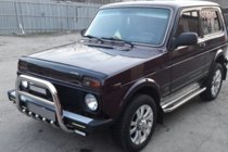 Lada Niva och Urban 1977– Frontbåge QT006 (rostfri) foto 3