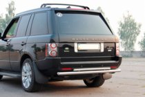 Range Rover III L322 2002–2012 Bakre båge AK002-Dubbel (rostfritt) foto 3