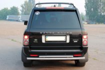 Range Rover III L322 2002–2012 Bakre båge AK002-Dubbel (rostfritt) foto 2