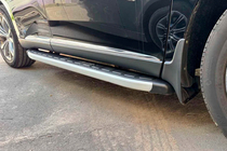 Lexus RX 2009–2015 Sidosteg Fullmond (2 st, aluminium) foto 1