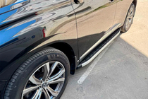 Lexus RX 2009–2015 Sidosteg Fullmond (2 st, aluminium) foto 5