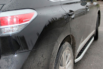 Lexus RX 2009–2015 Sidosteg Fullmond (2 st, aluminium) foto 9