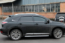 Lexus RX 2009–2015 Sidosteg Fullmond (2 st, aluminium) foto 10