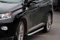Lexus RX 2009–2015 Sidosteg Fullmond (2 st, aluminium) foto 12