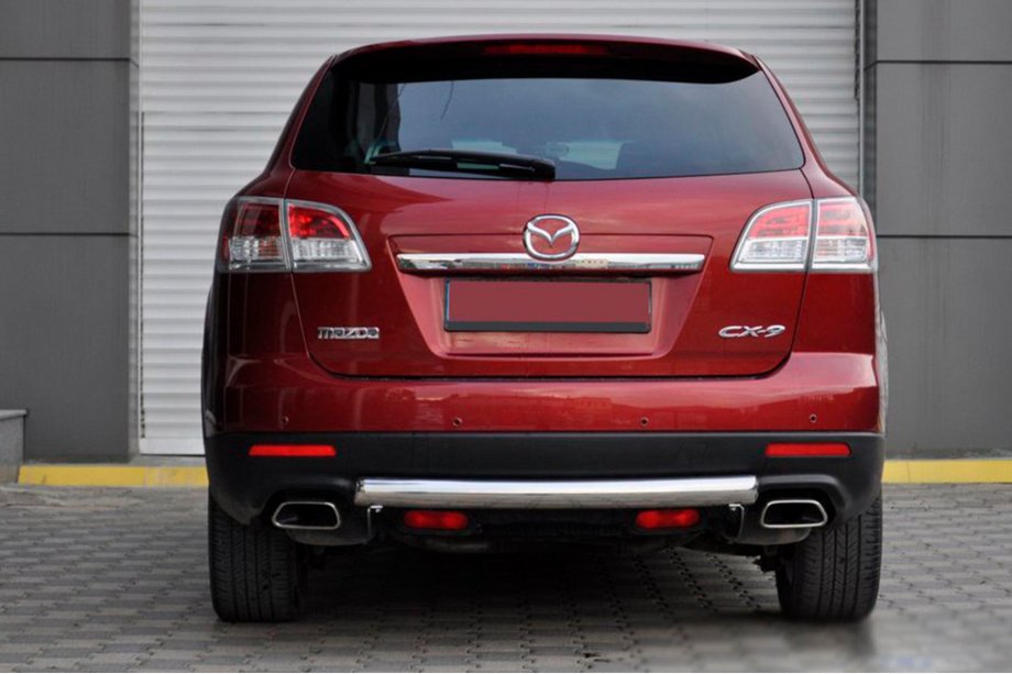 Mazda CX-9 2007–2016 Bakre skyddsbåge AK002 (rostfritt) Image