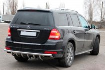 Mercedes GL class X164 2006–2012 Bakbåge AK-style (rostfritt) foto 1