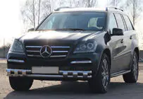 Mercedes GL class X164 2006–2012 Frontbåge ST015 (rostfritt stål) foto 1