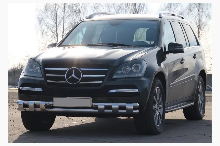 Mercedes GL class X164 2006–2012 Frontbåge ST015 (rostfritt stål) Image