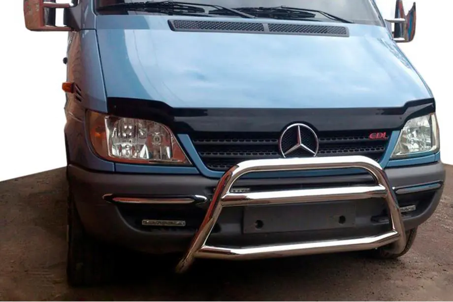 Mercedes Sprinter W901/902/903/904/905 1995–2006 Frontbåge WT022 (rostfritt stål) Foto 1