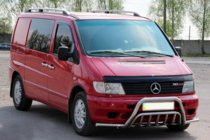 Mercedes Vito W638 1996–2003 Frontbåge med sidobågar WT002 Plus (rostfritt) foto 1
