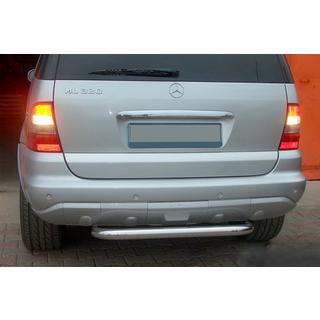 Bakre skyddsbåge AK006 (rostfritt) Mercedes ML W163 1997–2005
