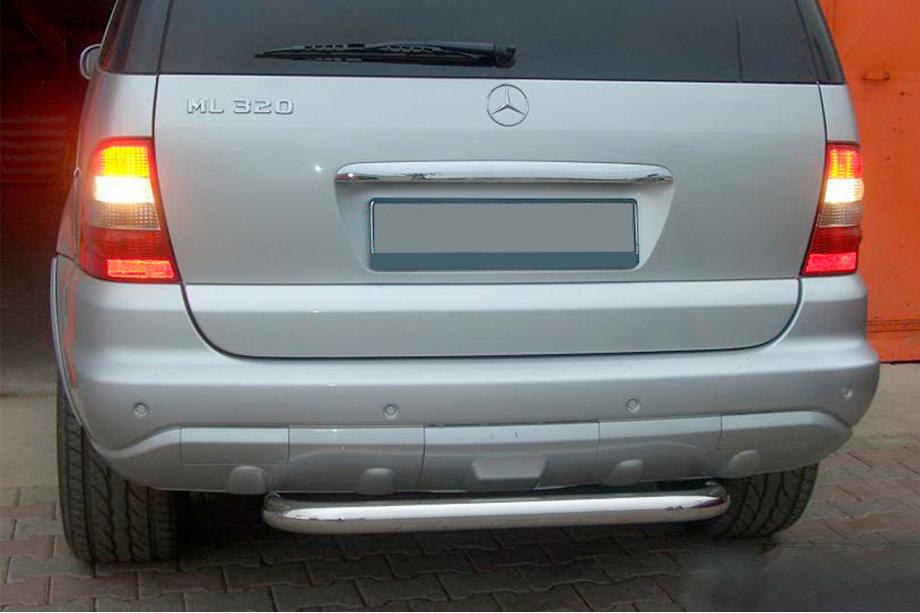Mercedes ML W163 1997–2005 Bakre skyddsbåge AK006 (rostfritt) Image