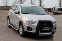 Mitsubishi ASX 2010–2023 Sidorör BB002 (2 st, rostfritt) foto 2