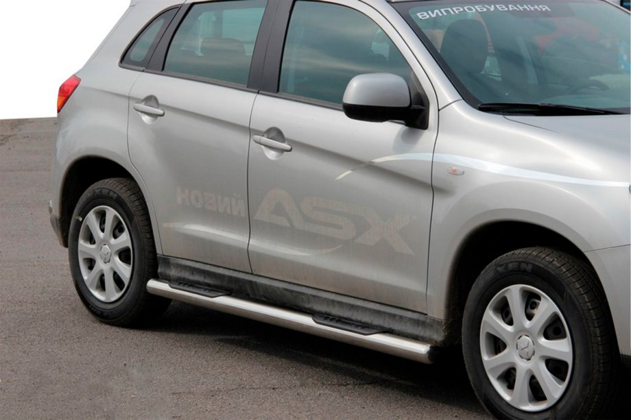 Mitsubishi ASX 2010–2023 Sidorör BB002 (2 st, rostfritt) Image