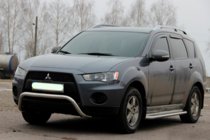 Mitsubishi Outlander 2006–2012 Frontbåge WT007 (rostfritt stål) foto 2