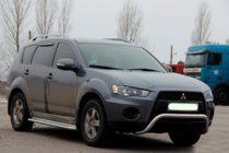 Mitsubishi Outlander 2006–2012 Frontbåge WT007 (rostfritt stål) foto 3