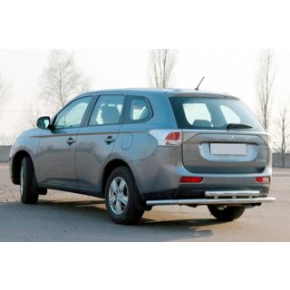 Bakre skyddsbåge AK004 (rostfritt stål) Mitsubishi Outlander 2012–2021 foto 1