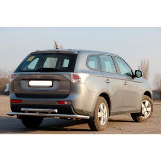 Bakre skyddsbåge AK004 (rostfritt stål) Mitsubishi Outlander 2012–2021 foto 3