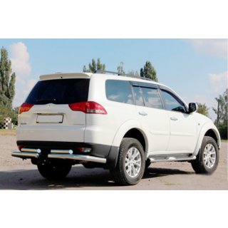 Bakre skyddsbåge AK003-Special (2 st, rostfritt) Mitsubishi Pajero Sport 2008–2015 foto 3
