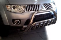 Mitsubishi Pajero Sport 2008–2015 Främre frontbåge WT002 (rostfritt stål) foto 4