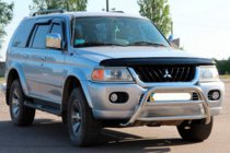 Mitsubishi Pajero Sport 1996–2007 Frontbåge WT022 (rostfritt) foto 3