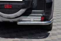 Mitsubishi Pajero Wagon IV 2006–2021 Bakre skyddsbåge AK003 (rostfritt stål) foto 2