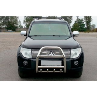 Frontbåge QT007 (rostfritt stål) Mitsubishi Pajero Wagon IV 2006–2021 foto 1