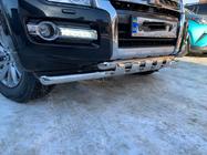 Mitsubishi Pajero Wagon IV 2006–2021 Frontbåge ST015 (rostfritt) foto 8