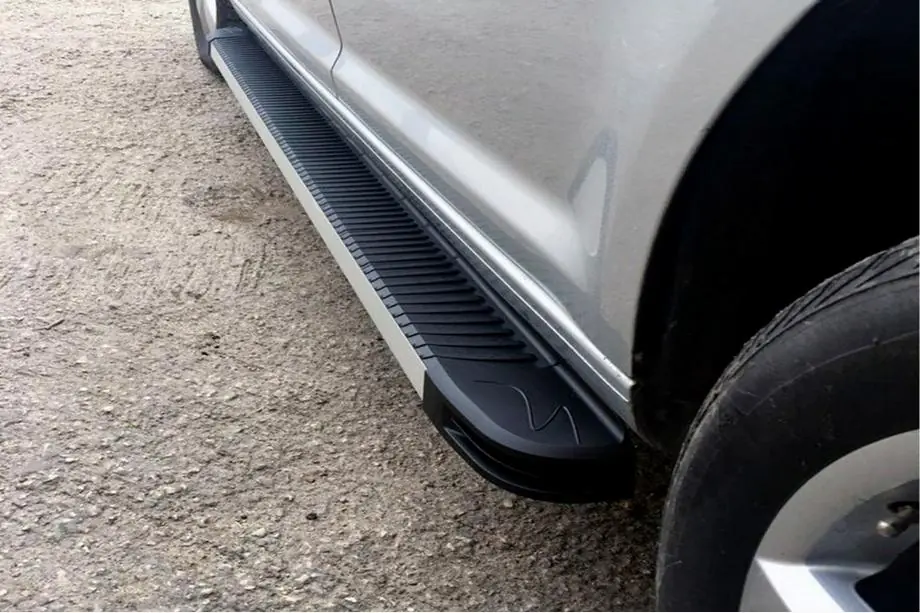 Volkswagen Caddy 2010–2015 Sidosteg MAYA (2 st, aluminium) Image