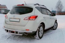 Nissan Murano 2008–2014 Bakre skyddsbåge AK (rostfritt) foto 1