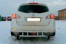 Nissan Murano 2008–2014 Bakre skyddsbåge AK (rostfritt) foto 2