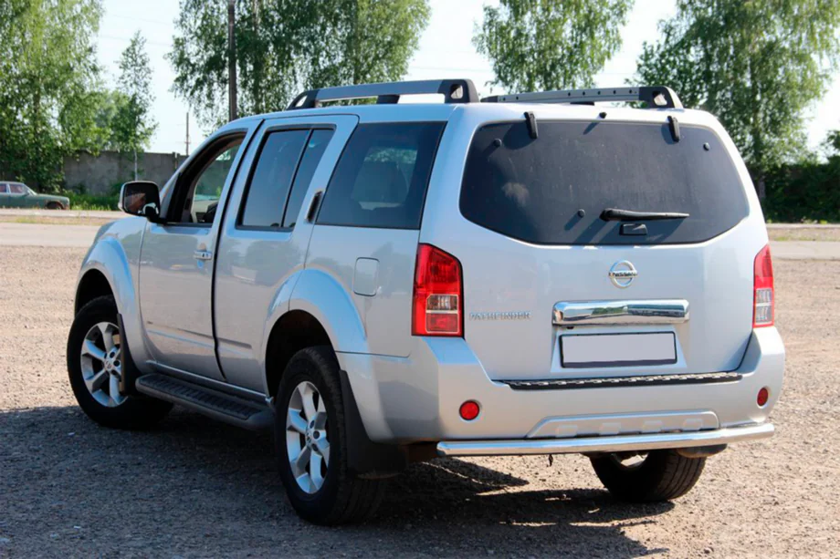 Nissan Pathfinder R51 2005–2014 Bakre båge AK002 (rostfritt stål) Image