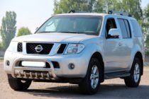Nissan Pathfinder R51 2005–2014 Frontbåge WT008 (rostfritt stål) foto 1