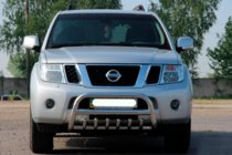 Nissan Pathfinder R51 2005–2014 Frontbåge WT008 (rostfritt stål) foto 3