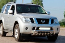 Nissan Pathfinder R51 2005–2014 Frontbåge WT008 (rostfritt stål) foto 2