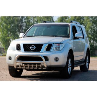 Frontbåge WT008 (rostfritt stål) Nissan Pathfinder R51 2005–2014 foto 4