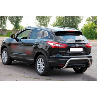 Bakre skyddsbåge AK007-1 (rostfritt stål) Nissan Qashqai 2014–2021 foto 3