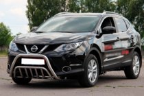 Nissan Qashqai 2014–2021 Frontbåge WT002 (rostfri) foto 2