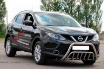 Nissan Qashqai 2014–2021 Frontbåge WT002 (rostfri) foto 3