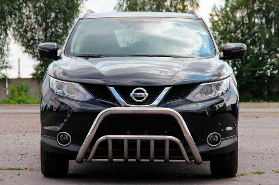 Nissan Qashqai 2014–2021 Frontbåge WT002 (rostfri) Image