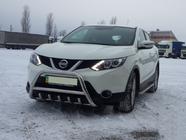 Nissan Qashqai 2014–2021 Frontbåge WT003 (rostfritt stål) foto 3