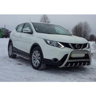 Frontbåge WT003 (rostfritt stål) Nissan Qashqai 2014–2021 foto 4