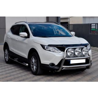 Frontbåge WT018 (rostfri) Nissan Qashqai 2014–2021 foto 1