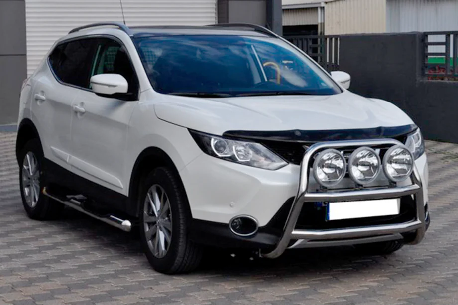Nissan Qashqai 2014–2021 Frontbåge WT018 (rostfri) Image