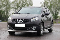 Nissan Qashqai 2010–2014 Främre skyddsbåge ST008 (rostfri) foto 2