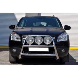 Frontbåge WT018 (rostfritt stål) Nissan Qashqai 2007–2010 foto 1