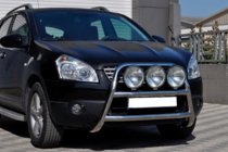 Nissan Qashqai 2010–2014 Frontbåge WT018 (rostfritt stål) foto 2
